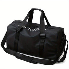 Sports Zipper Shoulder Bag Large Capacity Duffle Bag Versatile Luggage