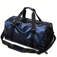 Sports Zipper Shoulder Bag Large Capacity Duffle Bag Versatile Luggage