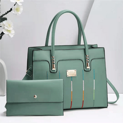 Embroidery Shoulder Bag Set Tote Crossbody Purses Clutch Bag