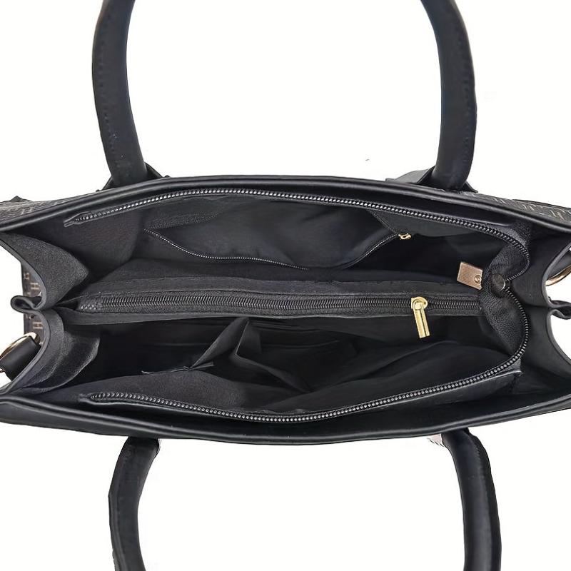 Embroidery Shoulder Bag Set Tote Crossbody Purses Clutch Bag