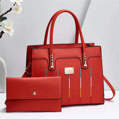 Embroidery Shoulder Bag Set Tote Crossbody Purses Clutch Bag