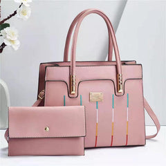 Embroidery Shoulder Bag Set Tote Crossbody Purses Clutch Bag