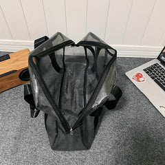 Large Capacity Transparent Makeup Handbag