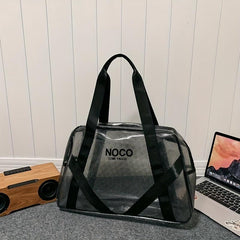 Large Capacity Transparent Makeup Handbag