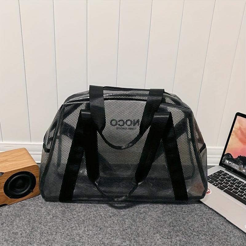 Large Capacity Transparent Makeup Handbag