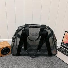 Large Capacity Transparent Makeup Handbag