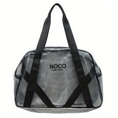 Large Capacity Transparent Makeup Handbag