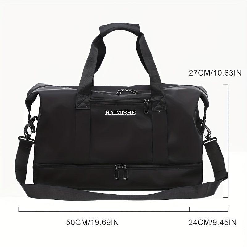 Travel Duffel Tote Bag Large Capacity Wet/Dry Separation Luggage Tote Bag
