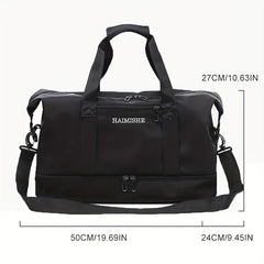 Travel Duffel Tote Bag Large Capacity Wet/Dry Separation Luggage Tote Bag