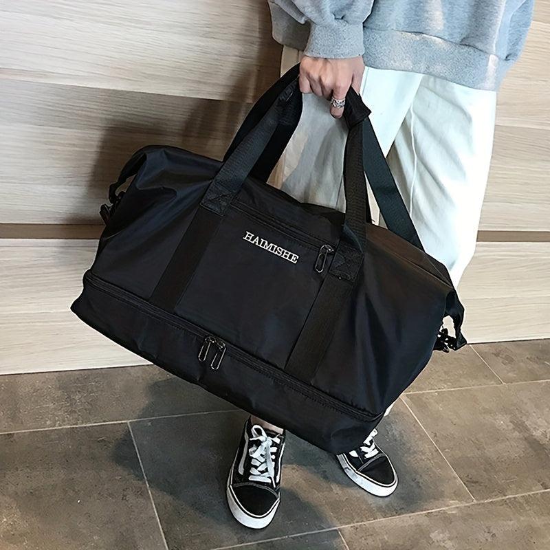 Travel Duffel Tote Bag Large Capacity Wet/Dry Separation Luggage Tote Bag