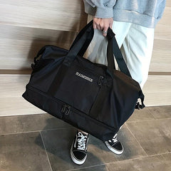Travel Duffel Tote Bag Large Capacity Wet/Dry Separation Luggage Tote Bag