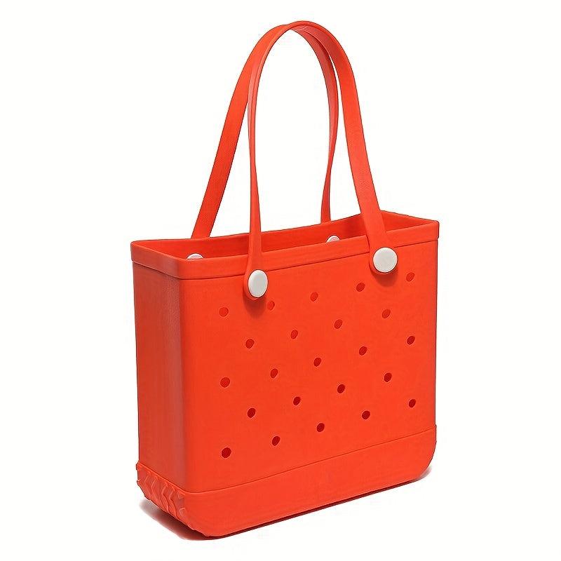 Large Capacity Beach Bag Basket Handheld Fitness Bag