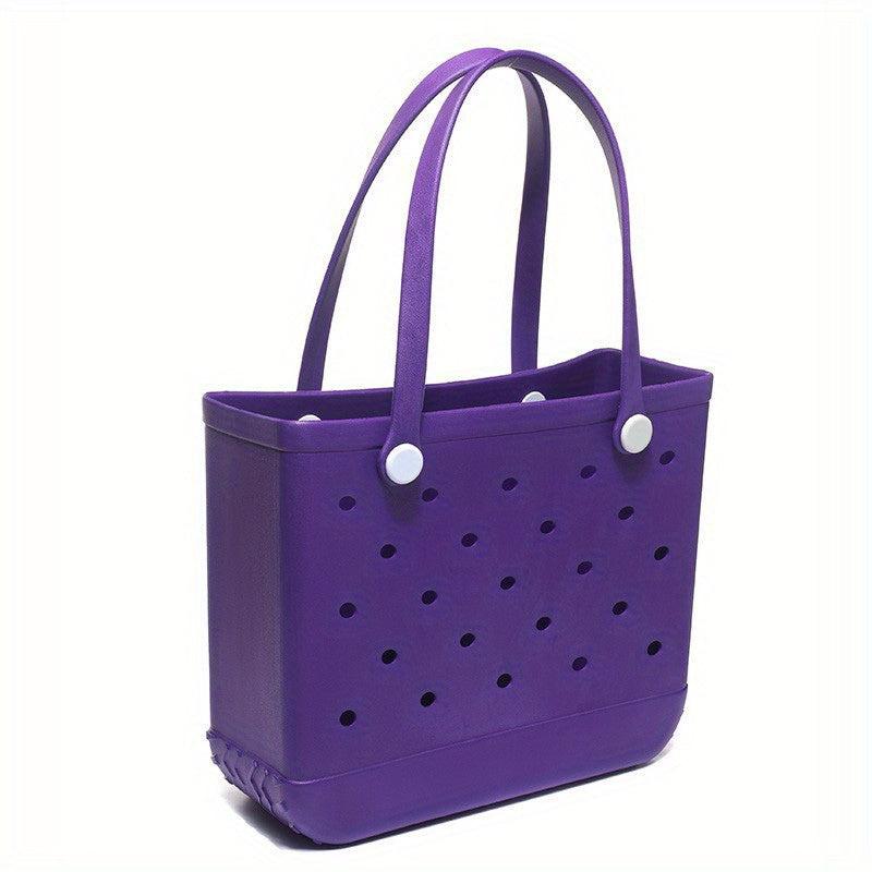 Large Capacity Beach Bag Basket Handheld Fitness Bag