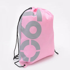 Large Capacity Drawstring Nylon Backpack for Sports Yoga Gym