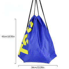 Large Capacity Drawstring Canvas Backpack