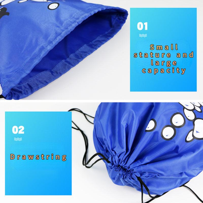 Large Capacity Drawstring Canvas Backpack