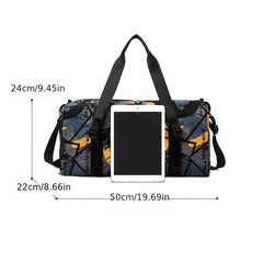 Large Capacity Duffle Bag Sports Gym Carry On Weekender Travel Accessories
