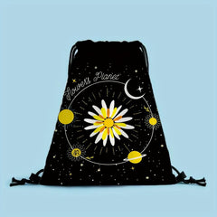 Sunflower Drawstring Sackpack Lightweight Backpack
