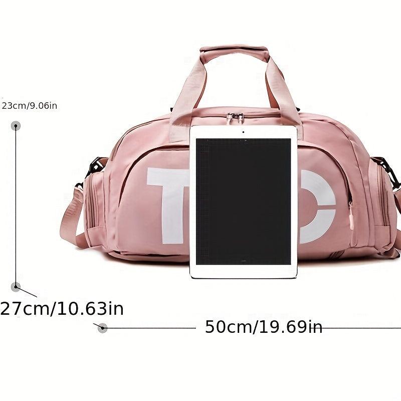 Large Waterproof Travel Duffle Bag Sports Gym Storage Carry On Weekender Bag
