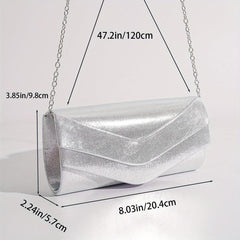 Glitter Evening Bag Shoulder Chain for Party Women