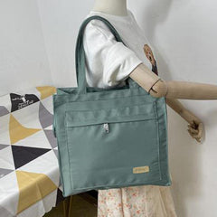 Large Capacity Nylon Tote Bag for Travel Vacation