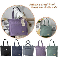 Large Capacity Nylon Tote Bag for Travel Vacation