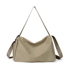 Casual Shoulder Bag Lightweight Sports Crossbody Bag Zipper Purse For Travel