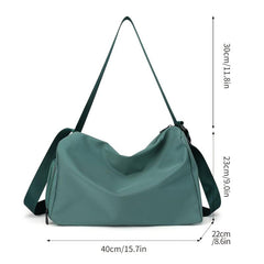 Casual Shoulder Bag Lightweight Sports Crossbody Bag Zipper Purse For Travel