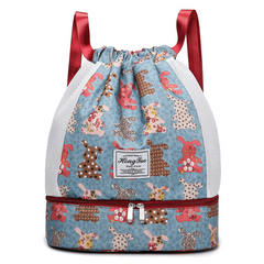 Large Capacity Waterproof Backpack Lightweight Portable Beach Bag