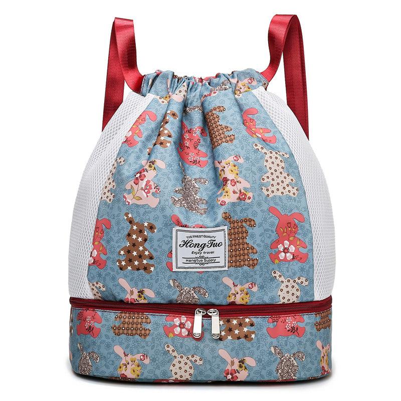 Large Capacity Waterproof Backpack Lightweight Portable Beach Bag
