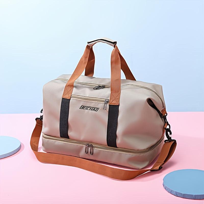 Portable Travel Bag Large Capacity Luggage Bag Dry And Wet Separation