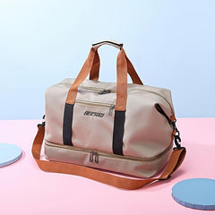 Portable Travel Bag Large Capacity Luggage Bag Dry And Wet Separation