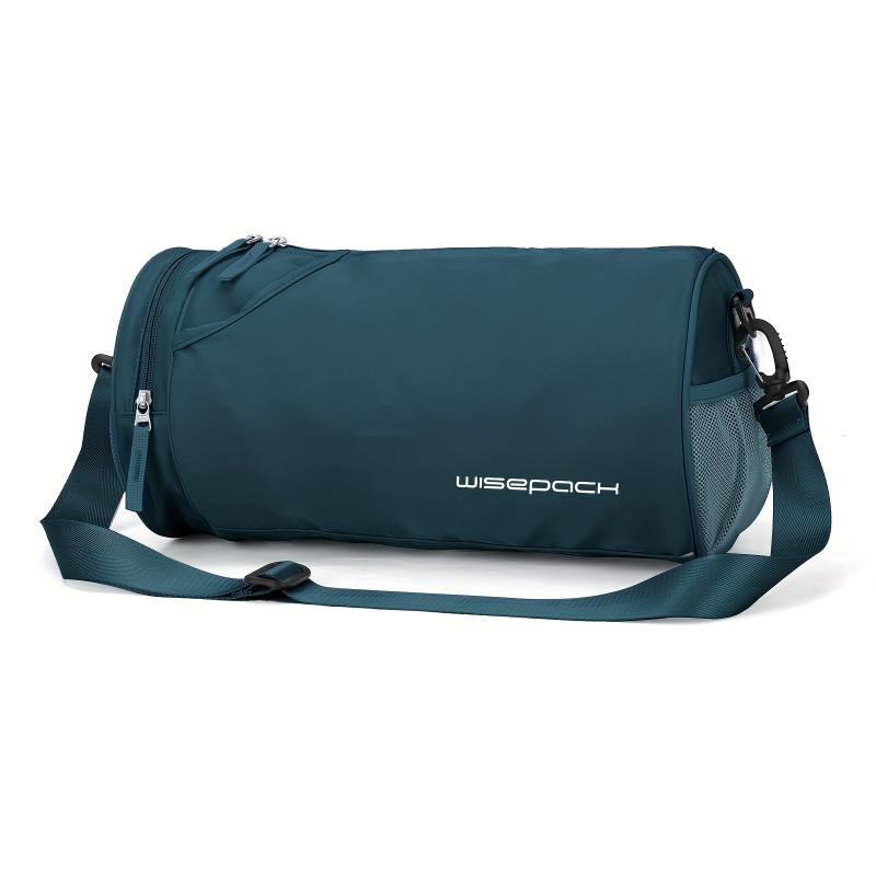 Minimalist Letter Print Sports Shoulder Bag Lightweight Versatile Fitness Bag