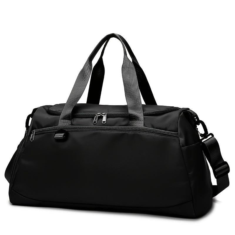 Large Capacity Travel Duffel Bag Sports Zipper Handbag Portable Overnight Bag