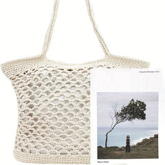 Beach Tote Bag Large Capacity Woven Hobo Bag Women's Handbag