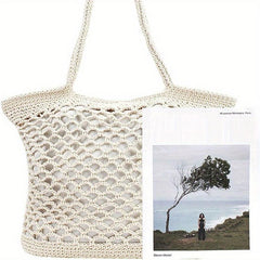 Beach Tote Bag Large Capacity Woven Hobo Bag Women's Handbag