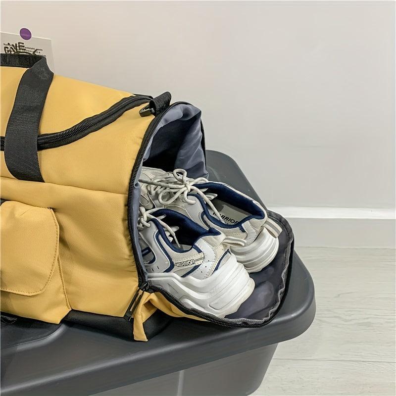 Large Capacity Lightweight Gym Duffle Bag with Zipper