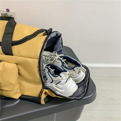 Large Capacity Lightweight Gym Duffle Bag with Zipper