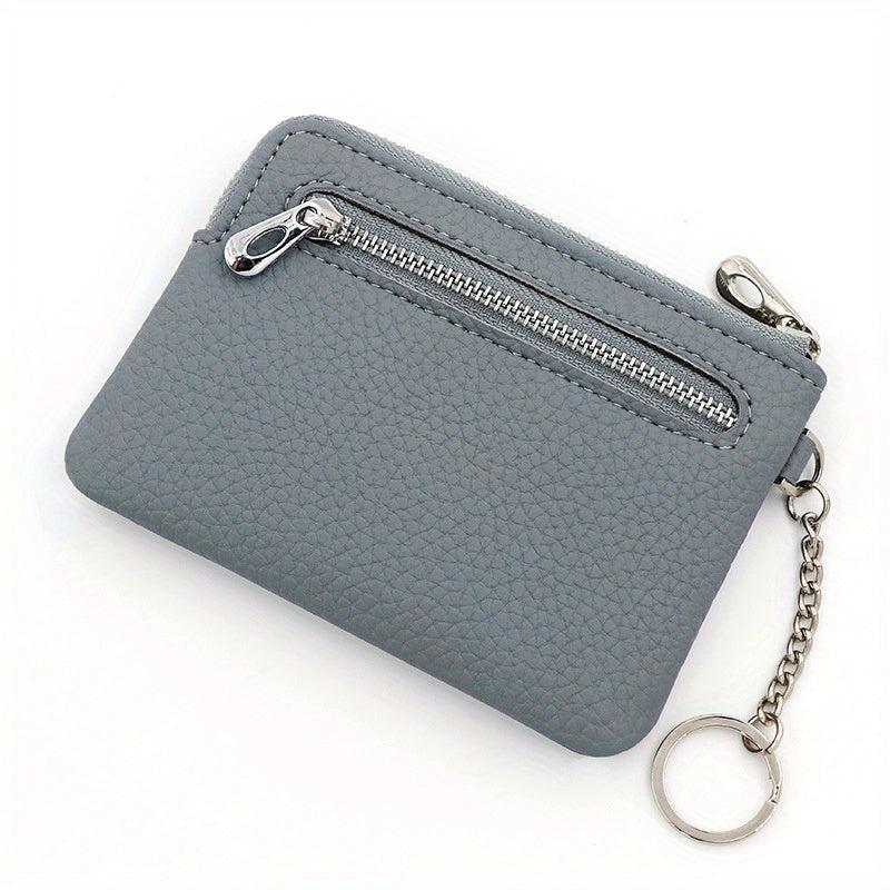 Women's RFID Blocking Bifold Wallet with Keychain
