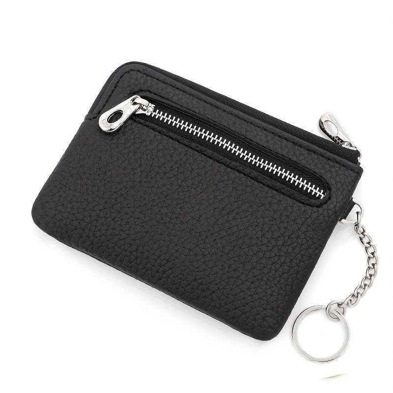 Women's RFID Blocking Bifold Wallet with Keychain