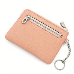 Women's RFID Blocking Bifold Wallet with Keychain