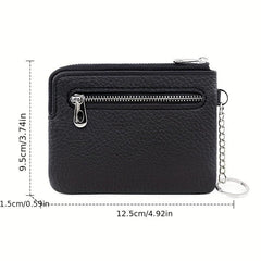 Women's RFID Blocking Bifold Wallet with Keychain