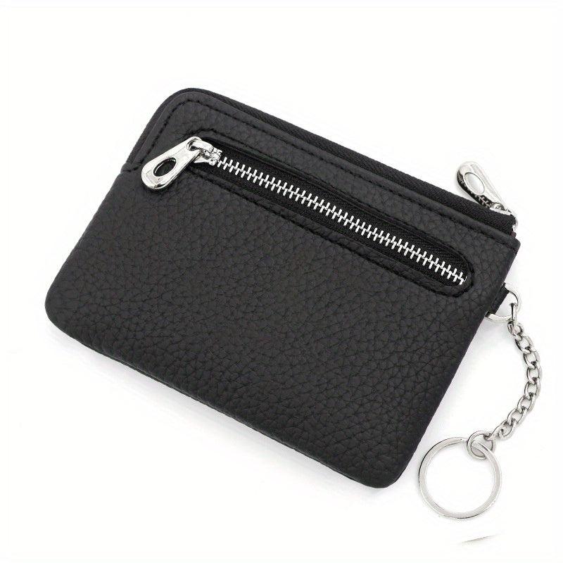 Women's RFID Blocking Bifold Wallet with Keychain