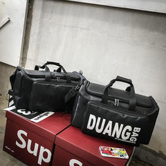 Large Capacity Portable Gym Bag Waterproof Duffle Bag Pockets Weekender Bag