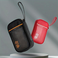 Portable Zipper Passport Document Storage Bag Data Cable Storage Bag