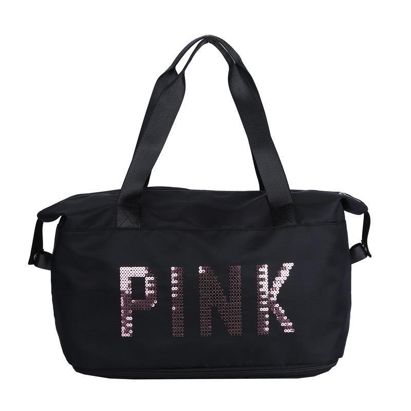 Large Capacity Travel Storage Bag Zipper Duffel Bag Lightweight Training Bag
