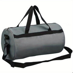 Large Capacity Cylinder Duffle Bag Nylon Lightweight Luggage Bag