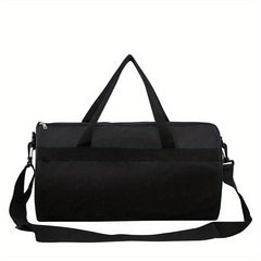 Large Capacity Cylinder Duffle Bag Nylon Lightweight Luggage Bag