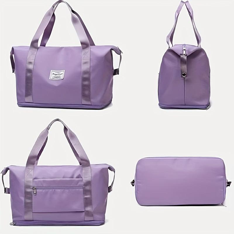 Waterproof Travel Duffel Bag Large Capacity Weekender Overnight Bag