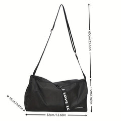 Large Capacity Sports Gym Bag Multifunctional Weekender Overnight Bag